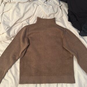 Brown Loewe wool turtle neck